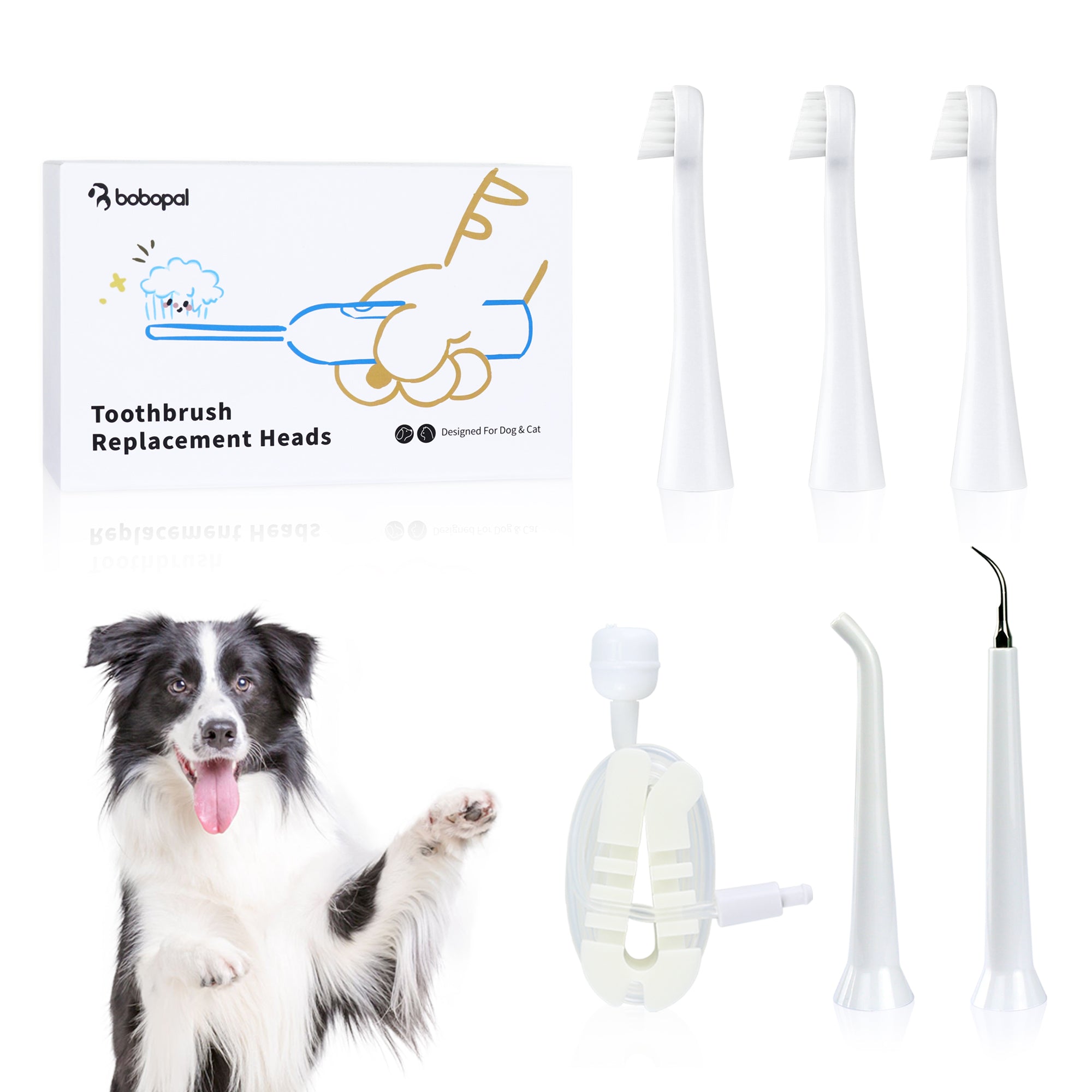 Bobopal Dog Toothbrush Accessories