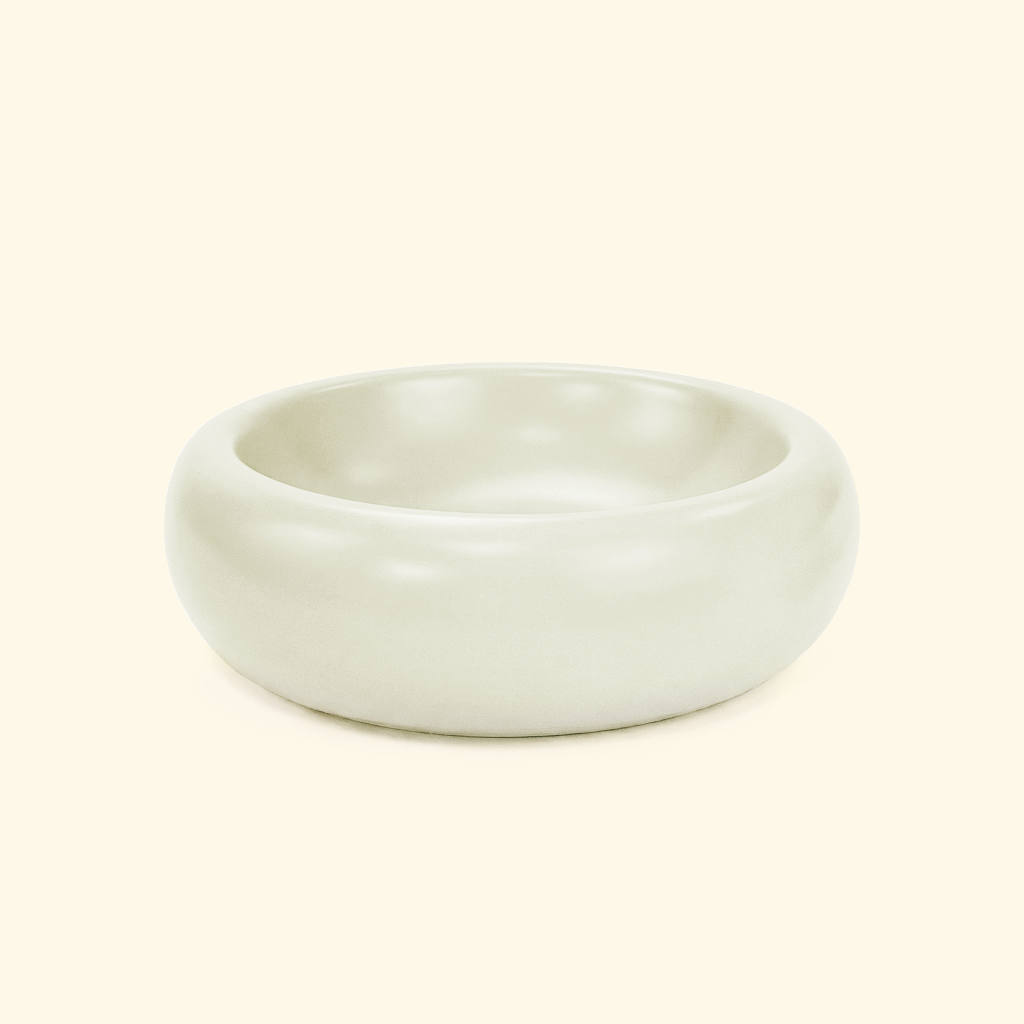 Bowl Donut Clásico de Cerámica para Mascotas