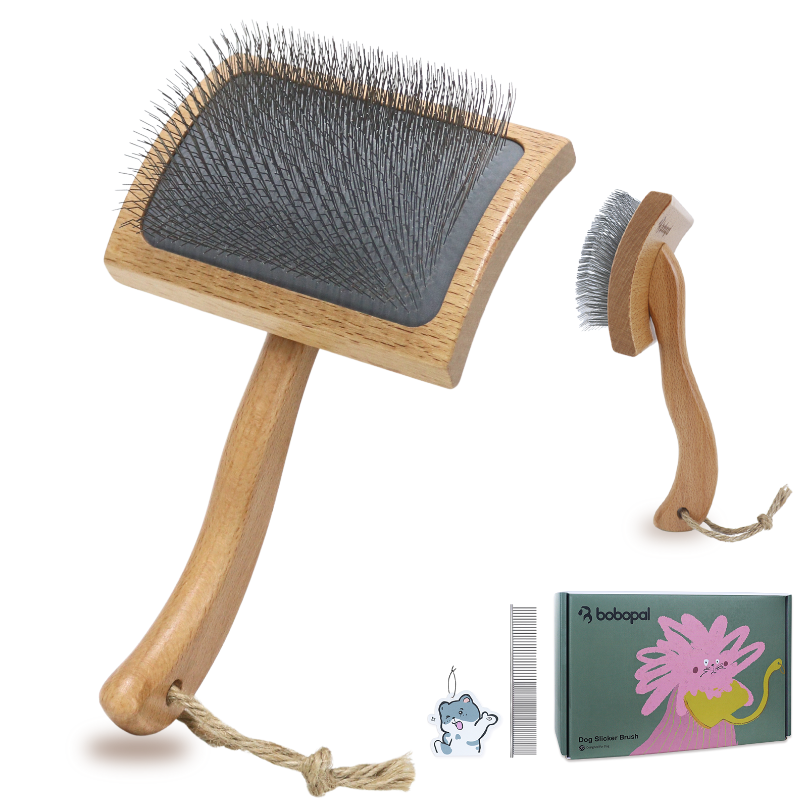 Bobopal Dog wooden comb