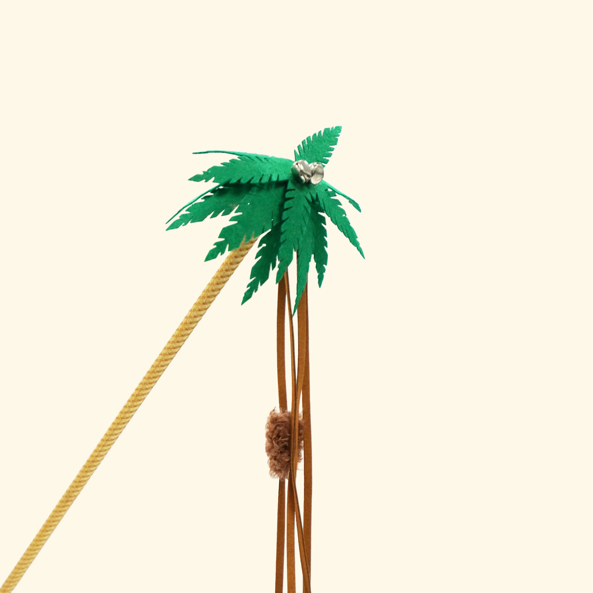 Coconut Tree Cat Wand