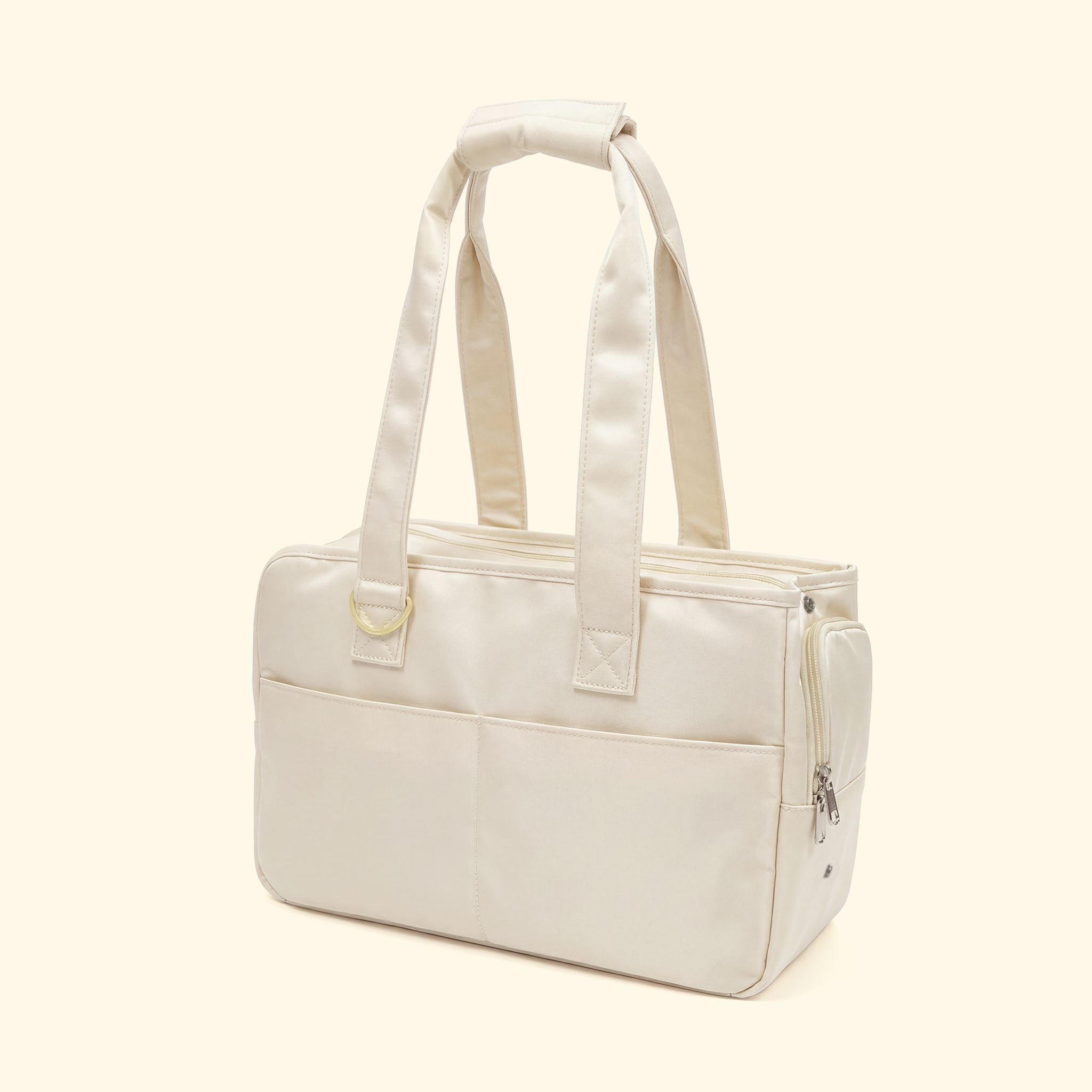 Checked Shoulder Bag Pet Carrier
