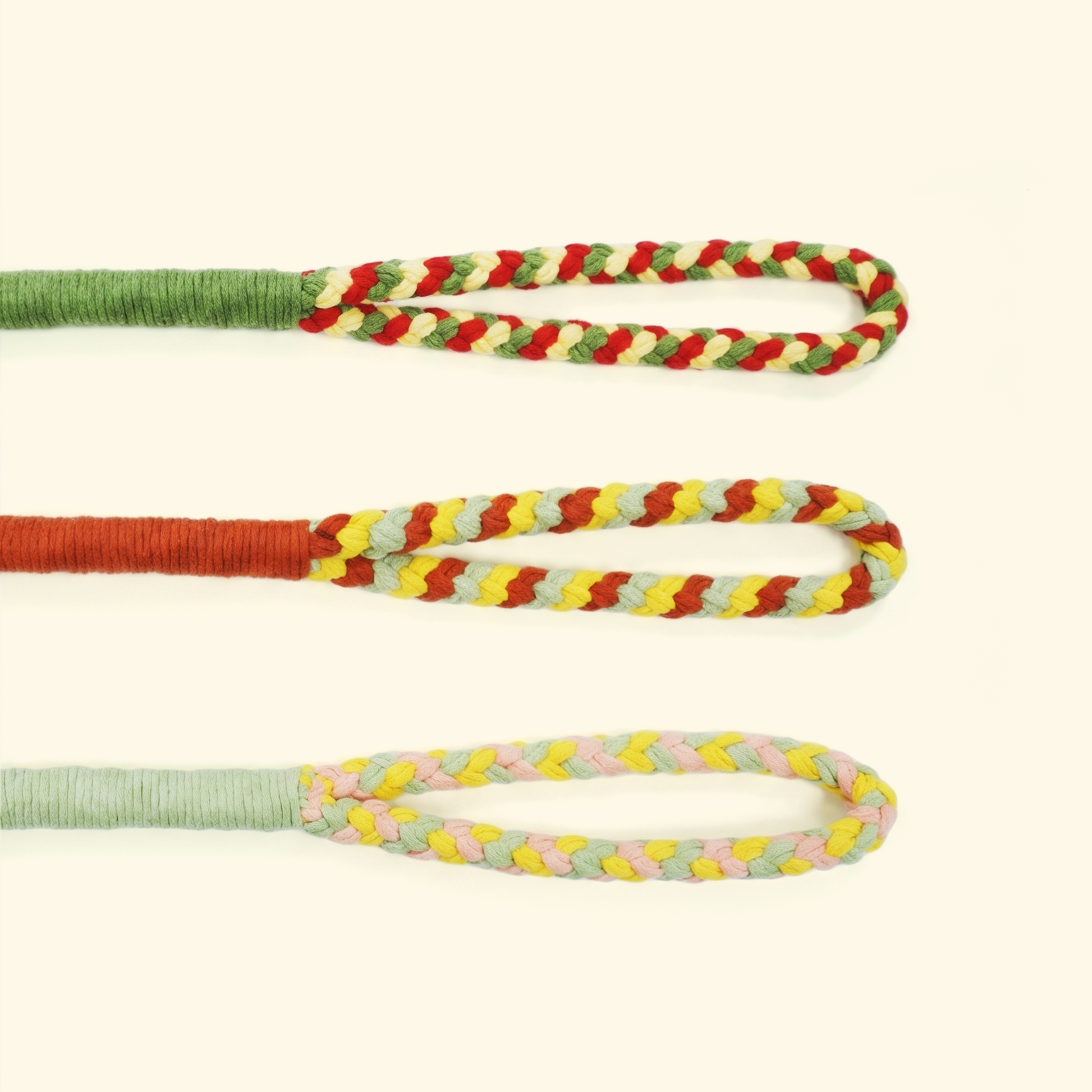 Handwoven Flower Leash