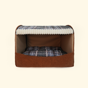 Semi-Enclosed Warm Pet Bed