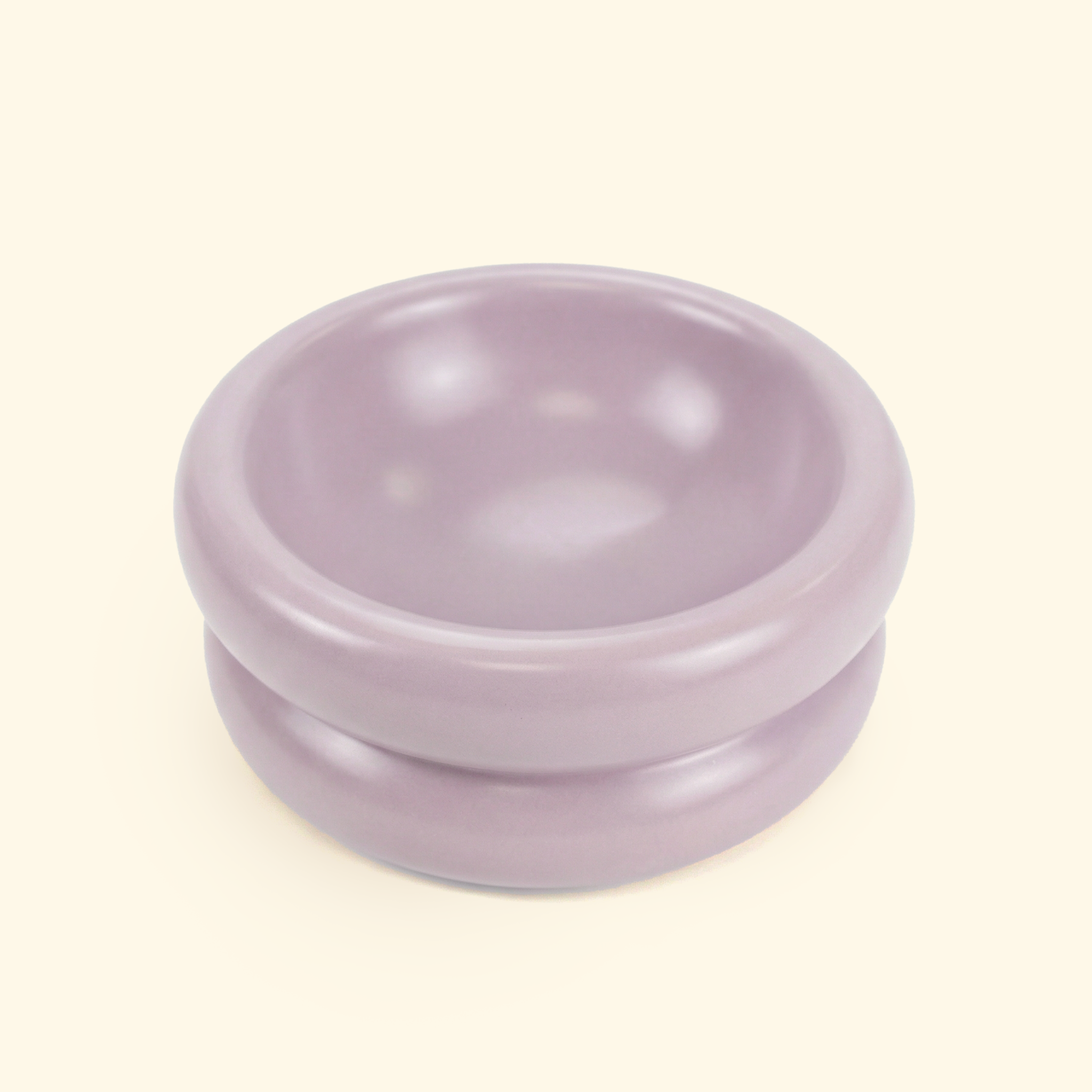 Bowl Donut Clásico de Cerámica para Mascotas