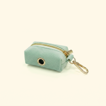 Velvet Poop Bags Leash Dispenser