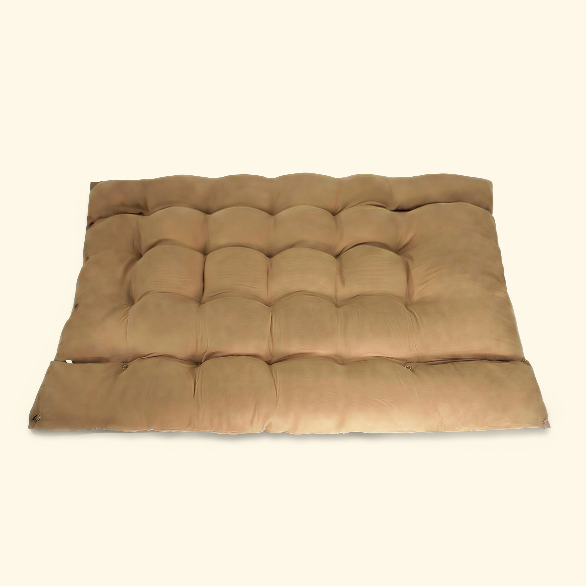 Portable pet bed cushion for sofa or floor use