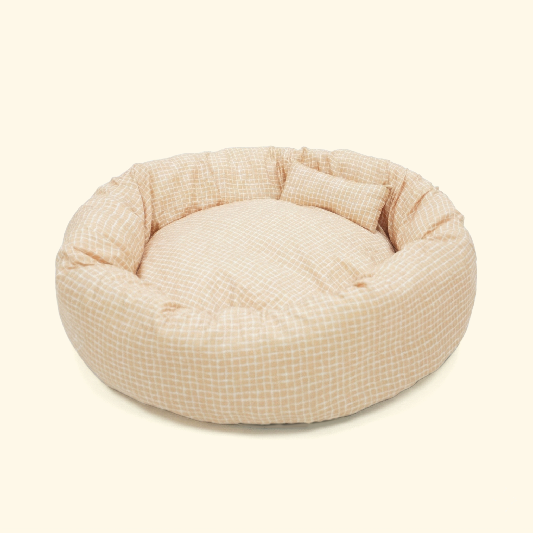 Seasonal Plaid Pet Bed