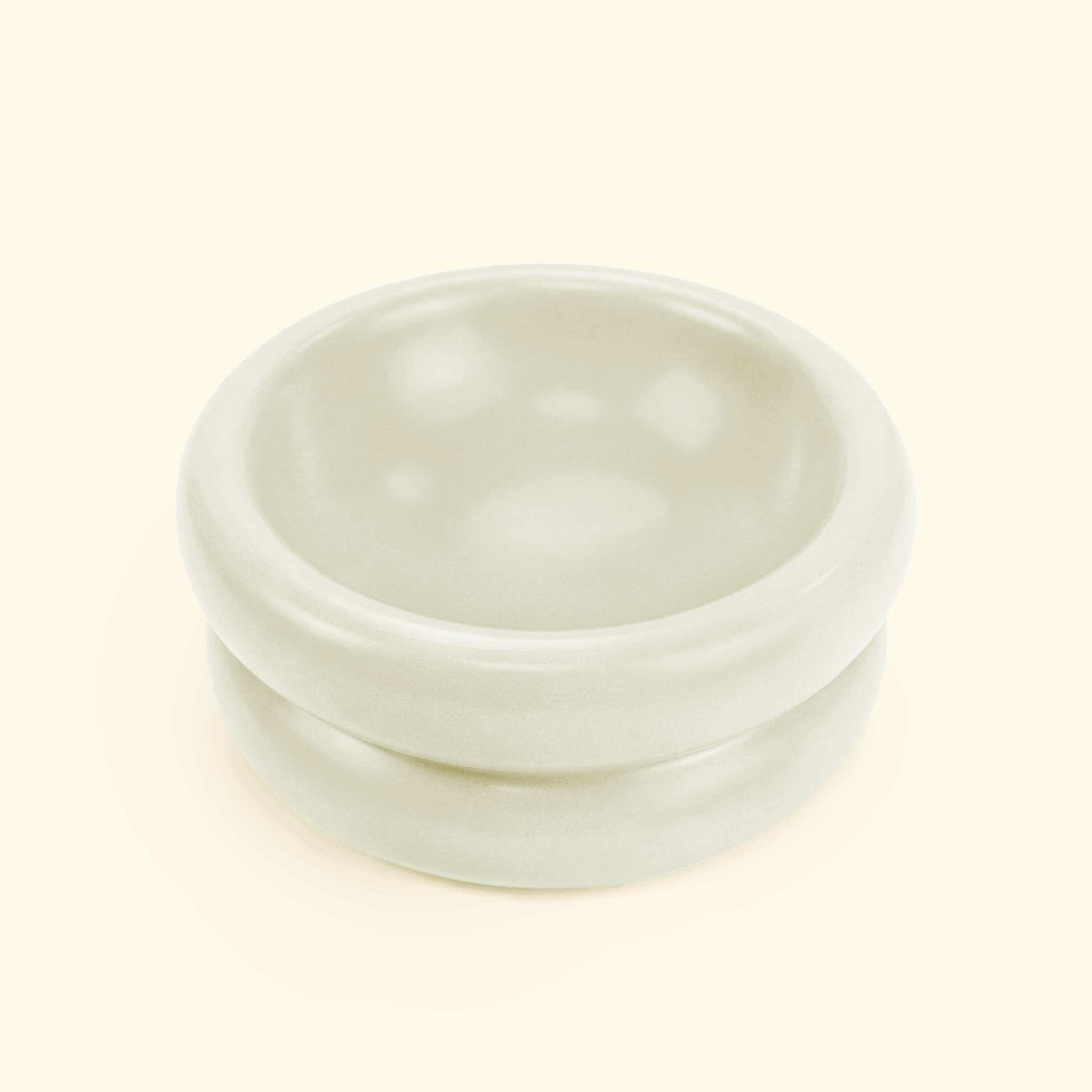 Bowl Donut Clásico de Cerámica para Mascotas