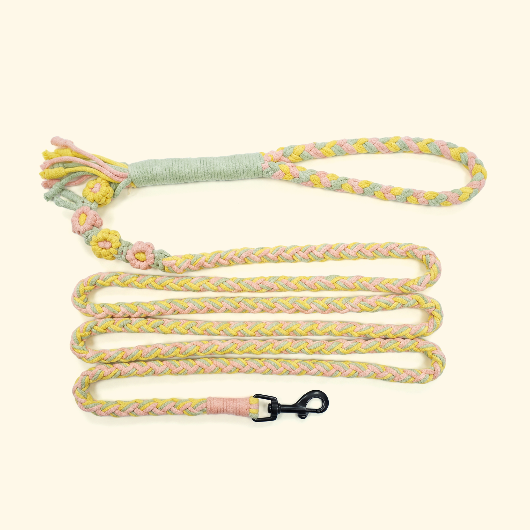 Handwoven Flower Leash