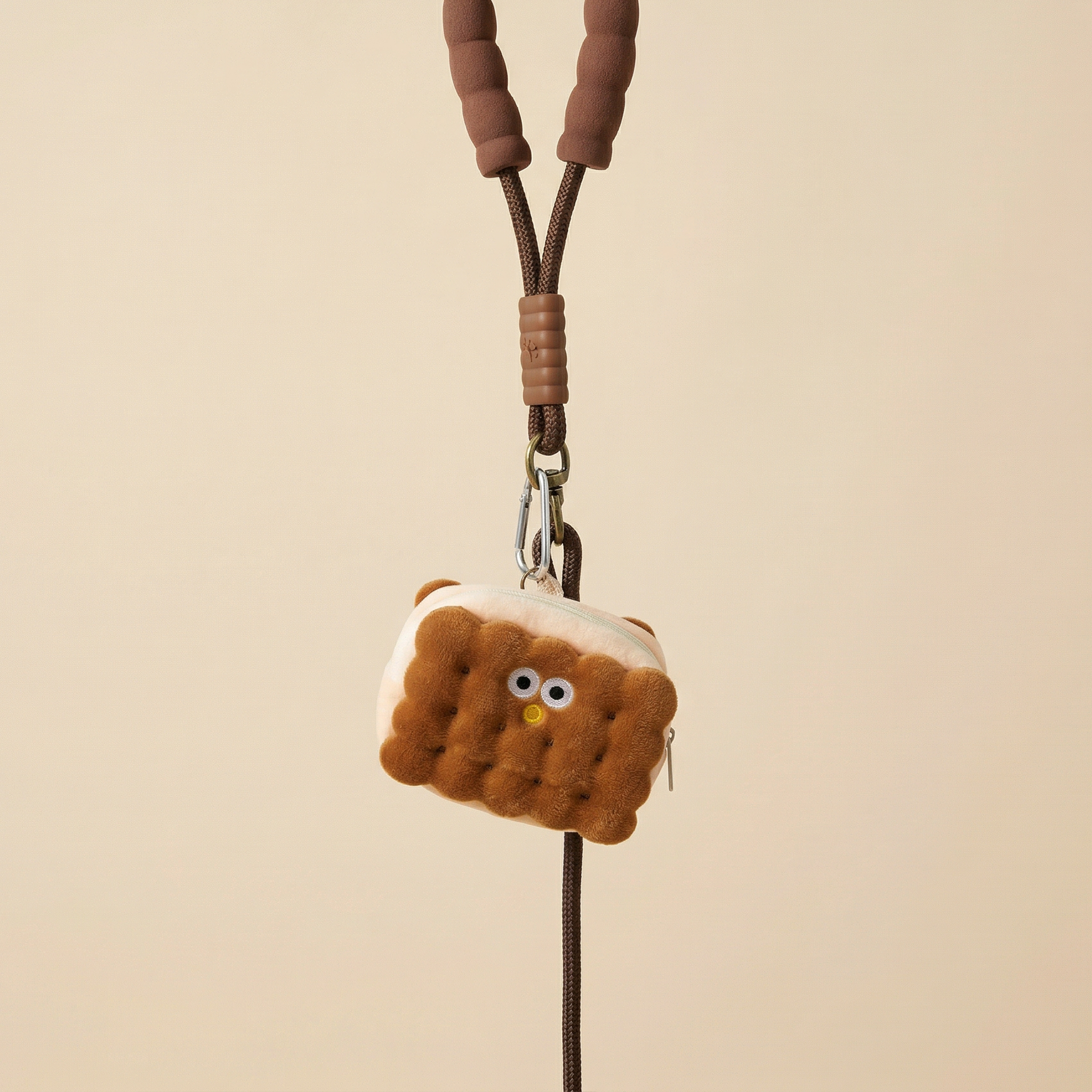 Cookie-shaped Dispenser with Scented Poop Bags