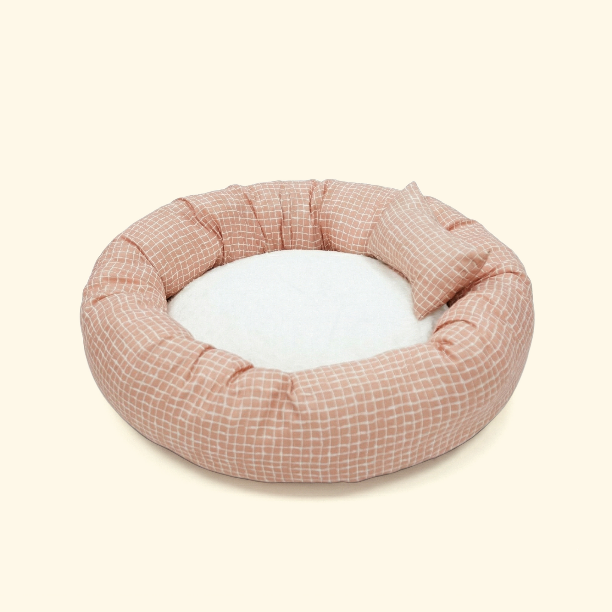 Seasonal Plaid Pet Bed