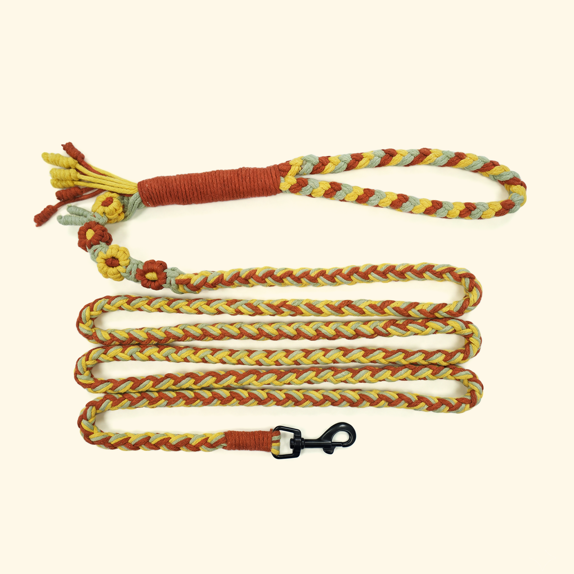 Handwoven Flower Leash