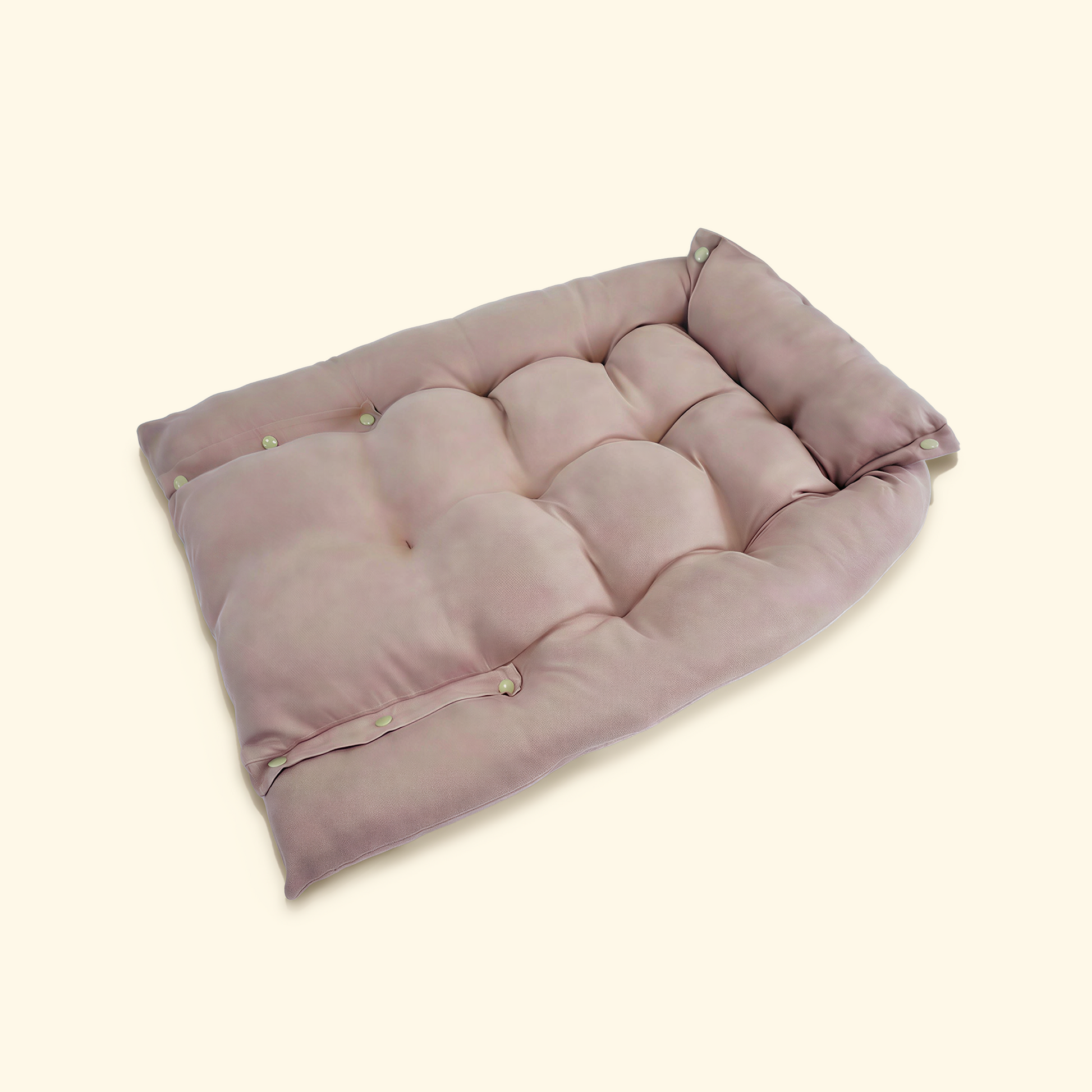Soft multi-shape pet bed cushion with plush surface