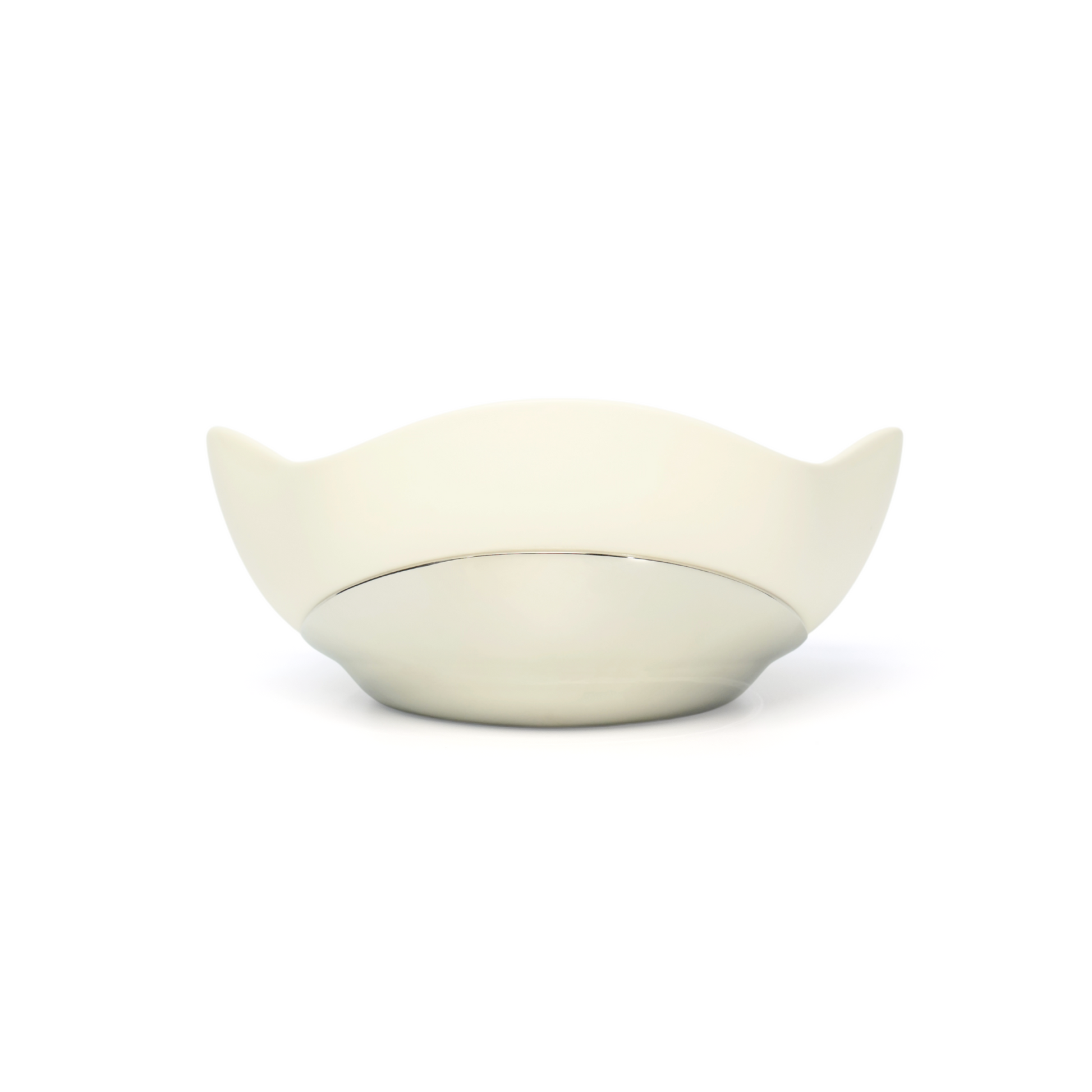 Ceramic bowl is microwave-, dishwasher-, and refrigerator-safe; stainless steel base recommended hand wash.