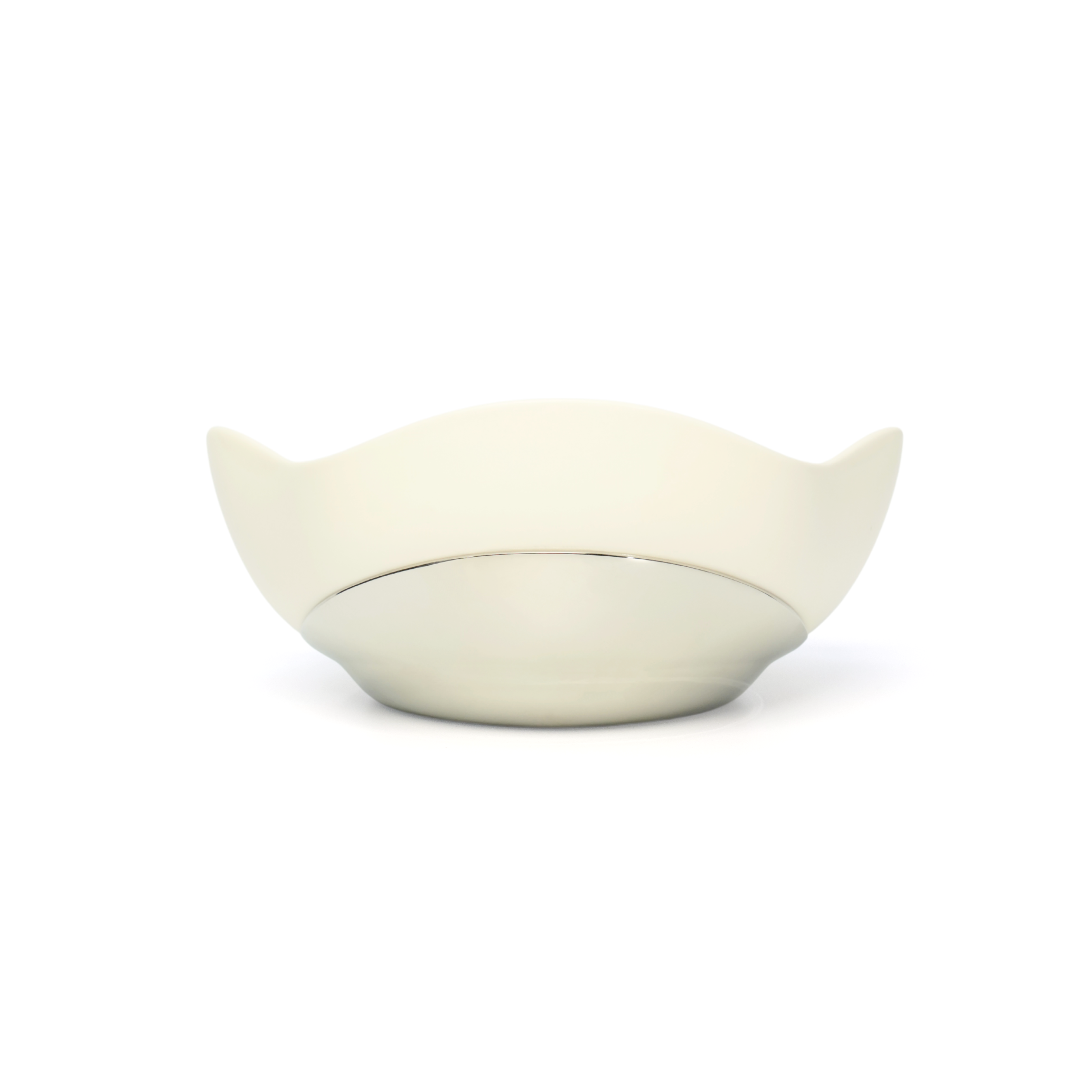 Ceramic bowl is microwave-, dishwasher-, and refrigerator-safe; stainless steel base recommended hand wash.