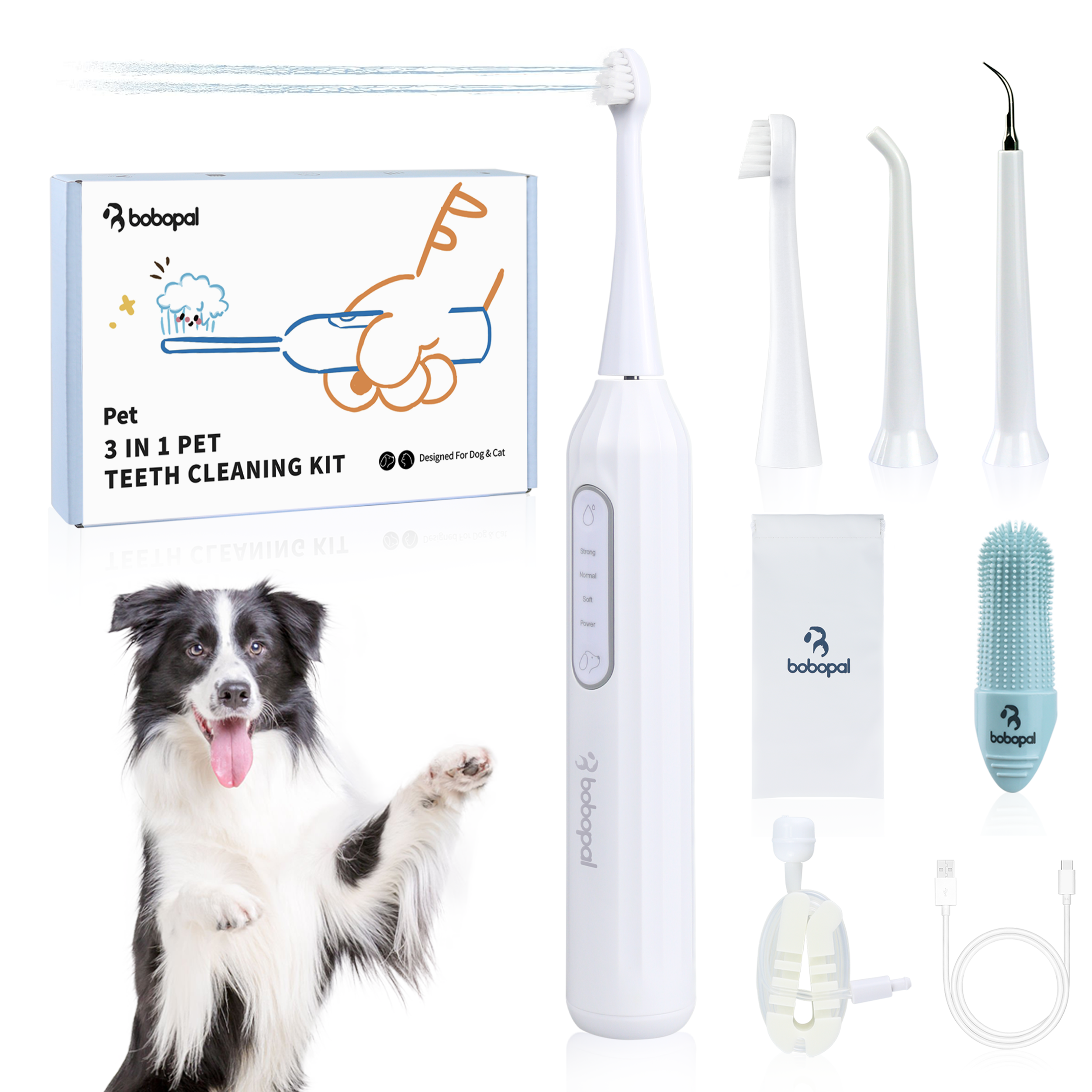 Bobopal Dog Toothbrush Kit