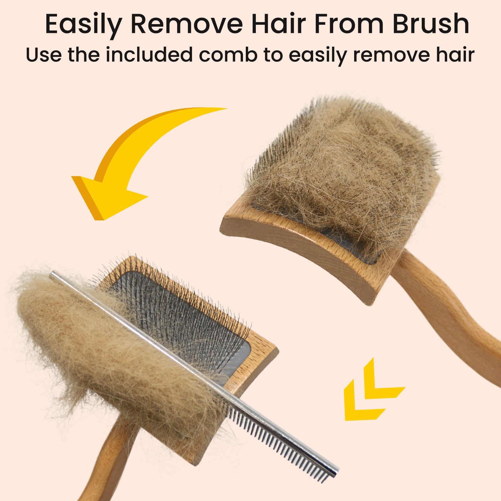 Bobopal Dog wooden comb