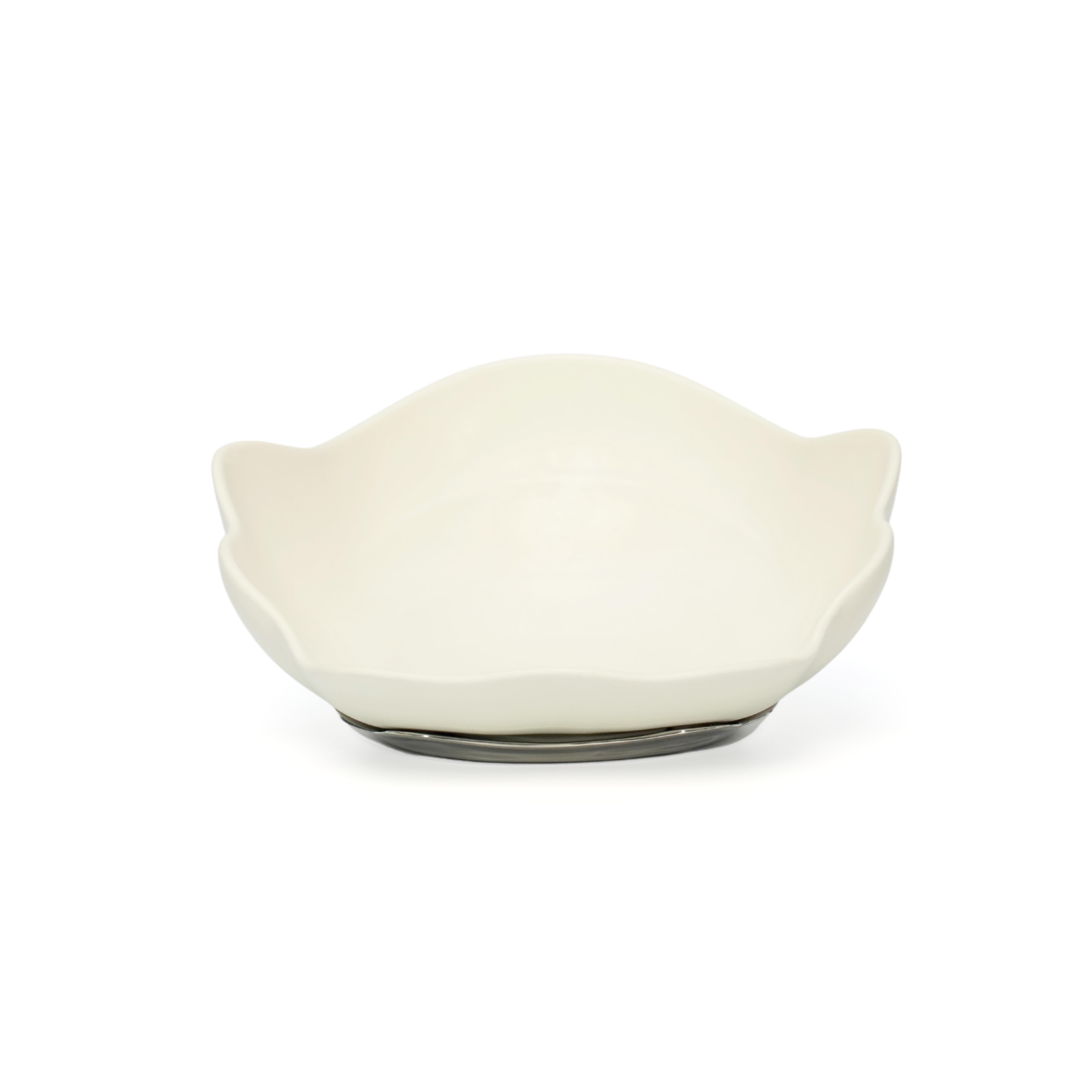 Curved design of our dog bowls and cat bowls guides food to the center, minimizing waste and keeping meals tidy.